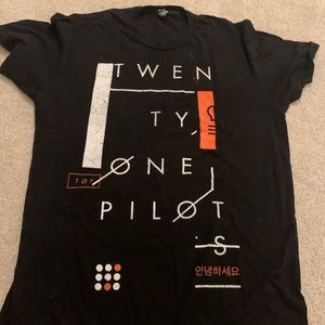 Vintage twenty one pilots fan t shirt